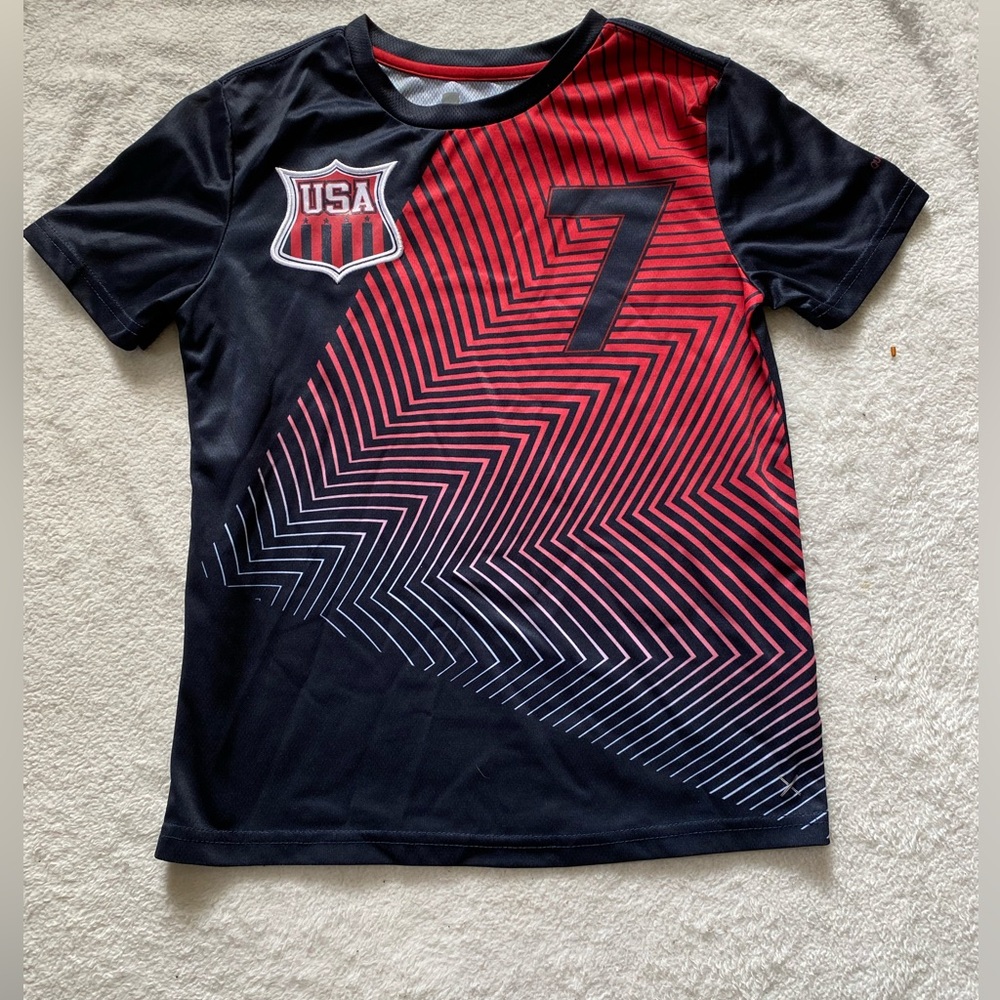 Boys size 8 soccer jersey